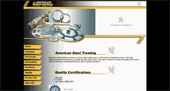 Desktop Screenshot of americansteeltreating.com